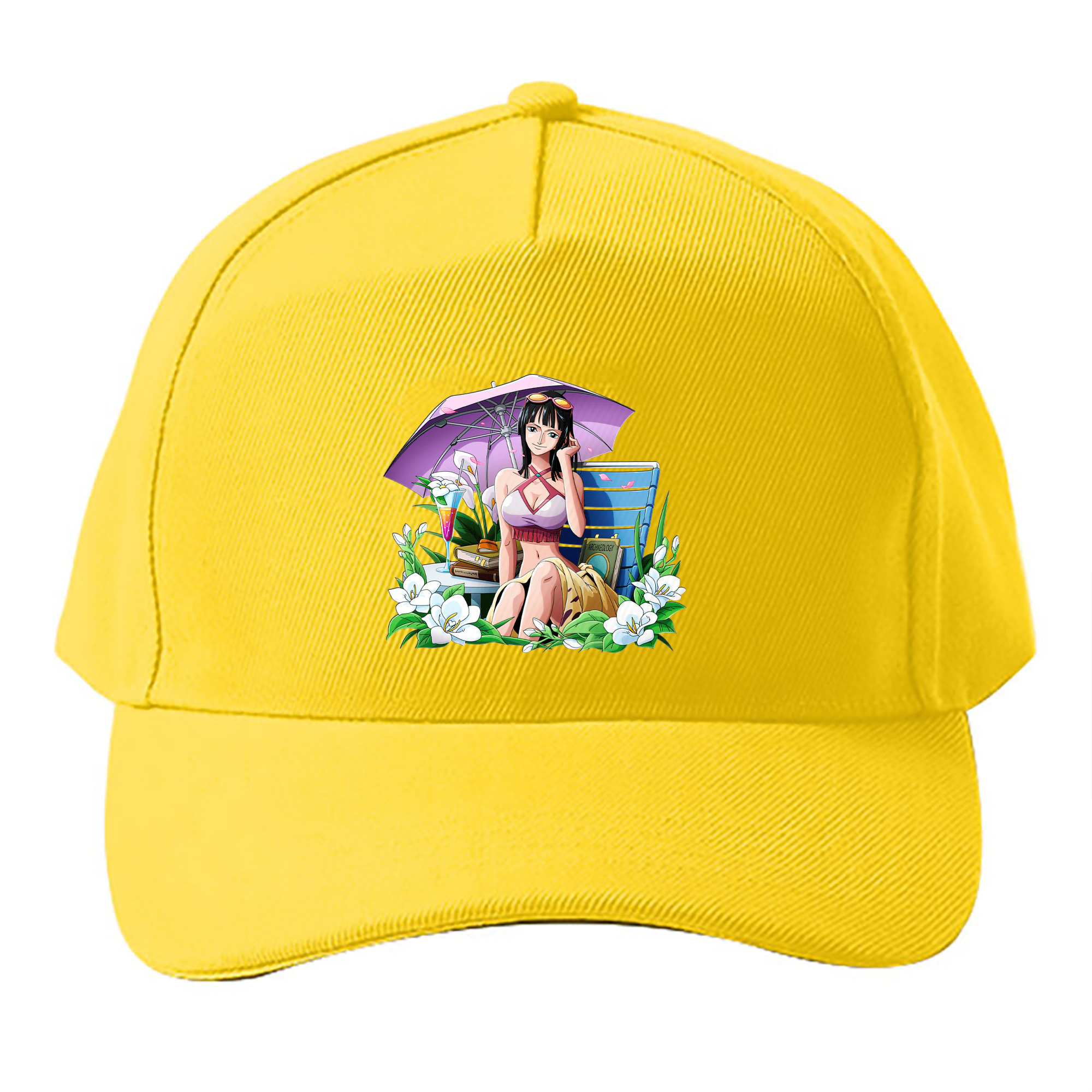 （画像用） ワンピース ニコ・ロビン ONE PIECE Nico Robin ベースボールキャップ 綿100％ 男女兼用 帽子 スポーツ